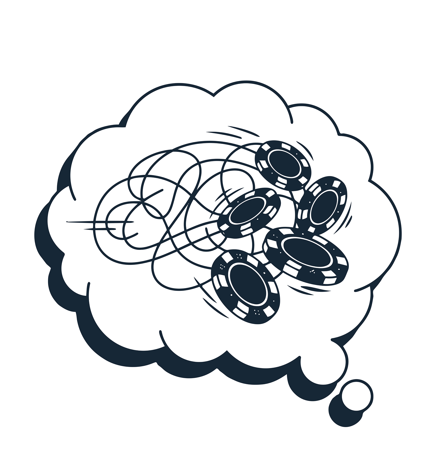 Changing thoughts around gambling